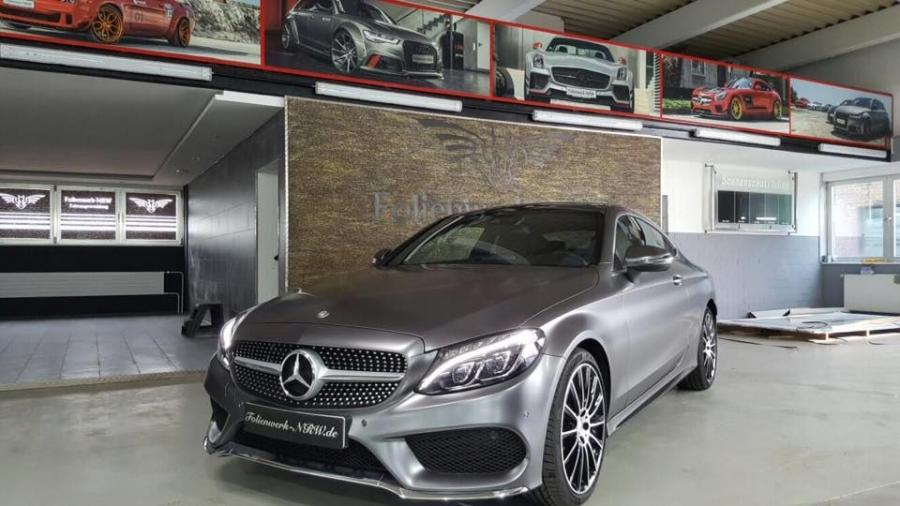  Mercedes-Benz C-Class Coupe by Folienwerk-NRW 2016 года  (фото 4 из 6)